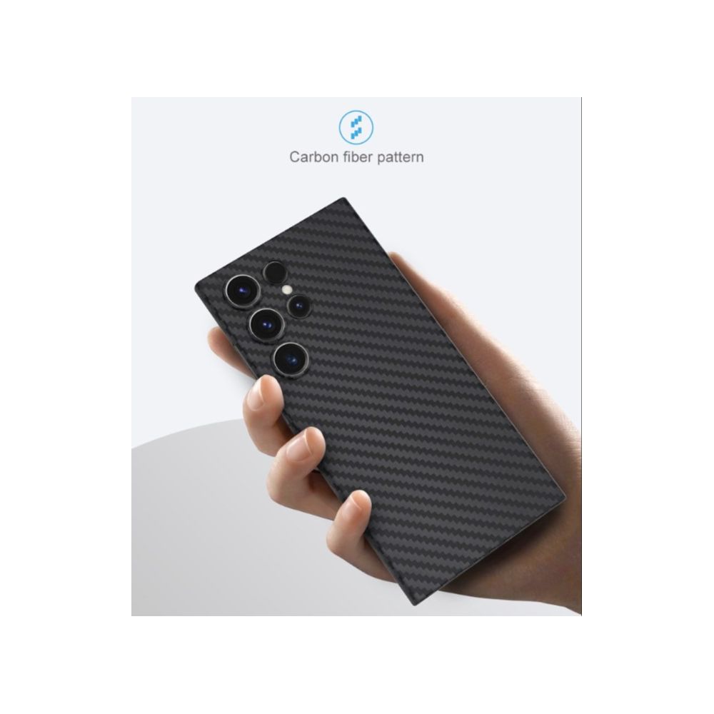 Soft Carbon Fiber Texture Pattern Ultra Slim Light Weight Phone Case For Samsung Galaxy S24 Ultra