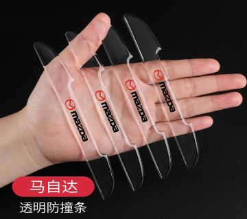 4PCS/Set অ্যান্টি-স্ক্র্যাচ রিয়ার ভিউ মিরর কার ডোর এজ (Edge) প্রোটেকটর স্টিকার স্ট্রিপ ফর MAZDA