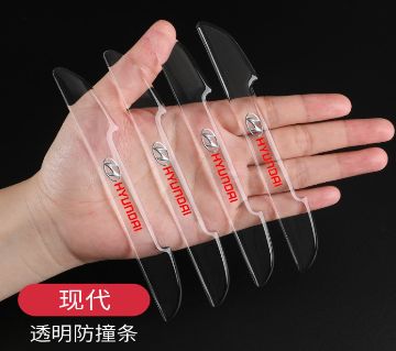 4PCS/Set অ্যান্টি-স্ক্র্যাচ রিয়ার ভিউ মিরর কার ডোর এজ (Edge) প্রোটেকটর স্টিকার স্ট্রিপ ফর HYUNDAI