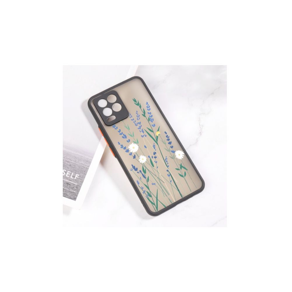 Soft Silicone Flower Pattern Shockproof Protective Case for Realme 8/ Realme 8 Pro