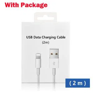 2 Meter USB Fast Charging Data Cord Charger Cable For Apple iPhone