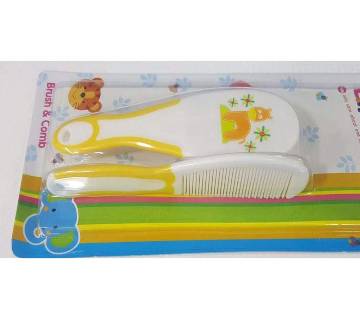 Infant hair brush Set - White