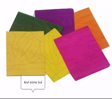 Combo Pack of 6 PCs Baby Katha-Multicolor