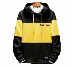 3-part-Yellow-color Mens Winter Hoodie 