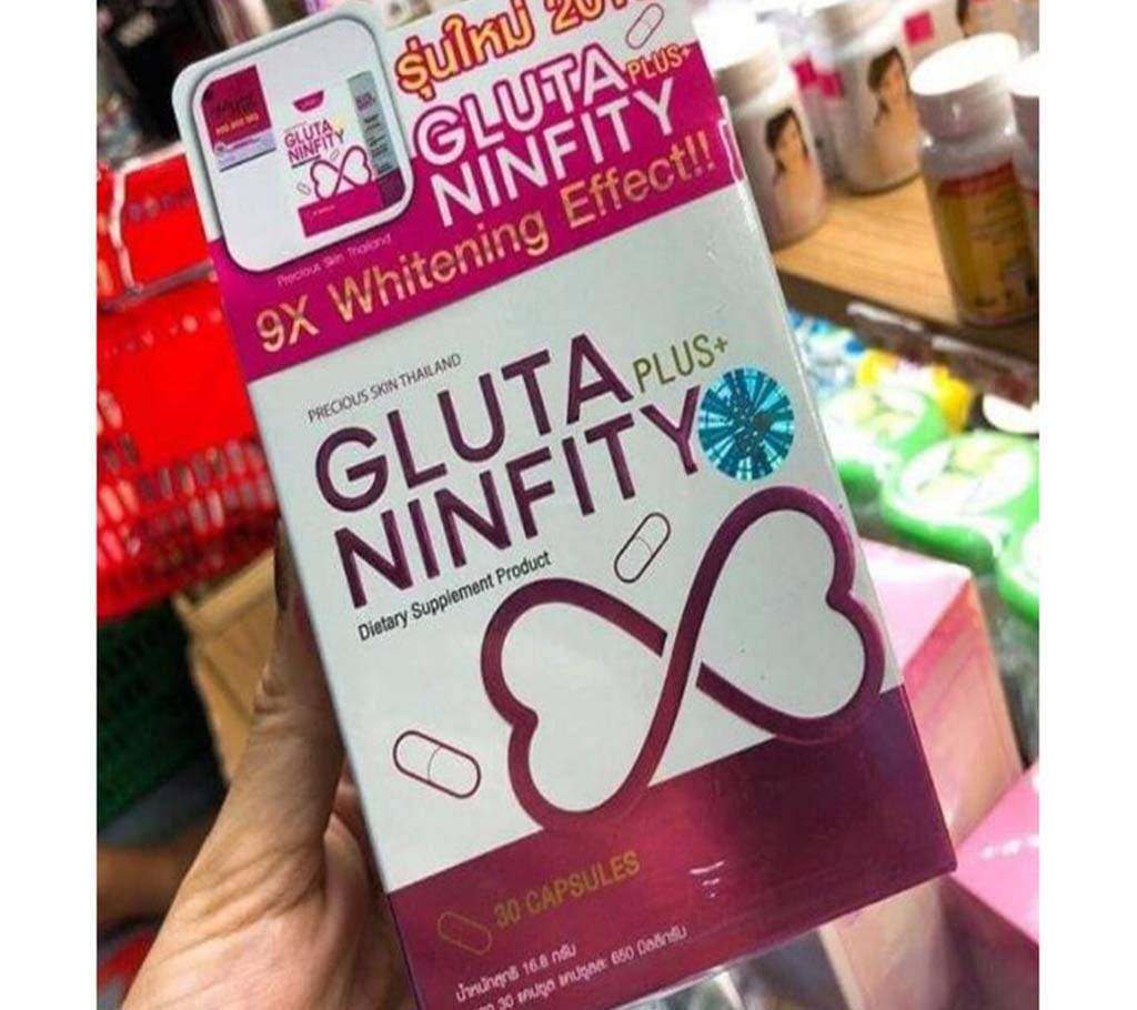 Gluta Ninfinity Plus রং ফর্সাকারী ক্যাপসুল-30pcs-Thailand বাংলাদেশ - 1042664