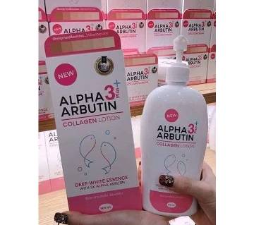 Alpha 3 Arbutin Collagen Lotion   500 ml Thailand