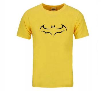 Batman Yellow Menz TShirt
