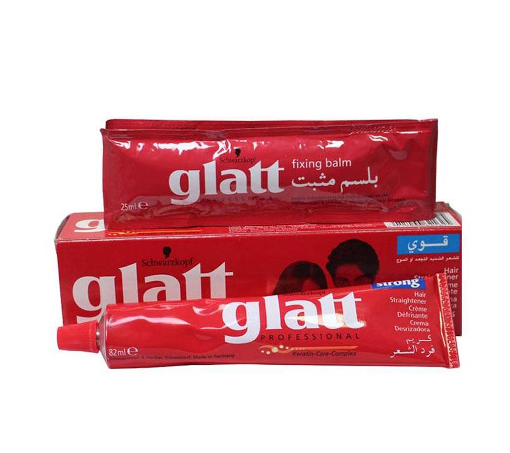 Glatt হেয়ার স্ট্রেইটেনিং ক্রিম(82ml)+ ফিক্সিম বাম(25ml)-Tunisia বাংলাদেশ - 1000030