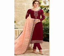 Unstitched Indian Soft Georgette Salwar Kameez 