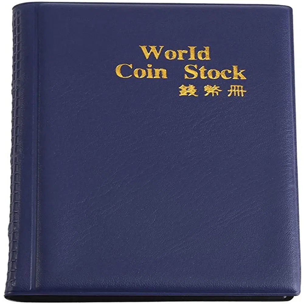 Coins Album Collection Book  Coin Storage Holders Album  for Coin Collector 120 Pockets