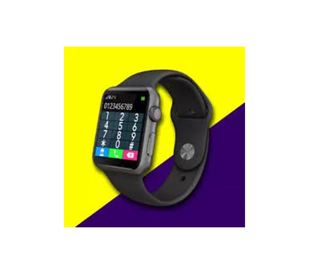 A1 সিম সাপোর্টেড স্মার্ট ওয়াচ with GPS - Black Smart Watch Mobile Watch Gear SIM Support বাংলাদেশ - 1038558