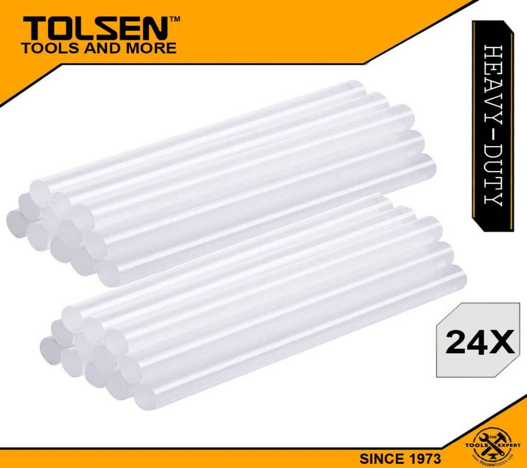 Tolsen (2 Sets) 12pcs হট মেটাল গ্লু স্টিক সেট (11.2x100mm) 79110 বাংলাদেশ - 1023447