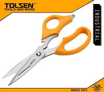 TOLSEN Multi-Purpose Scissors Non-Slip Handle 30049