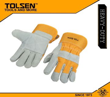 TOLSEN Leather Working Gloves (01 pair) 45024