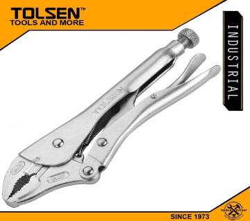 TOLSEN Locking Pliers (10") Vise Grip Round Industrial Series 10049