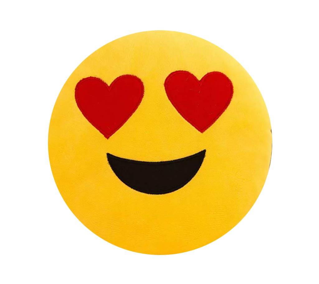 Emoji Pillow হলুদ রাউন্ড কুশন Emoticon বাংলাদেশ - 1111735