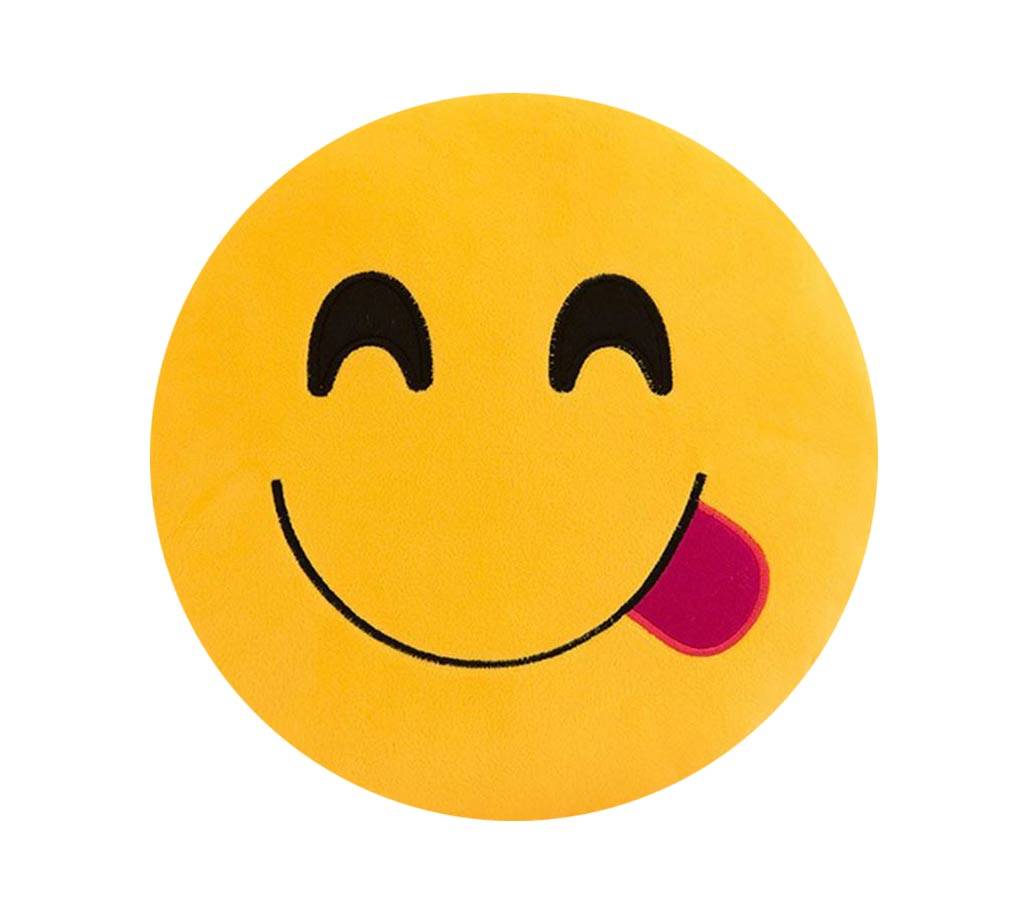 Emoji Pillow হলুদ রাউন্ড কুশন Emoticon বাংলাদেশ - 1111736