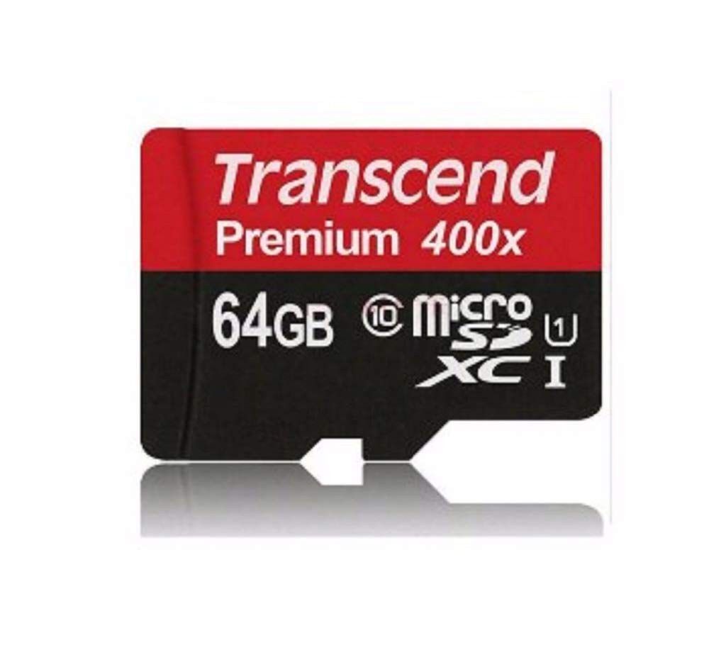 Transcend Micro SD মেমোরি কার্ড - 64 জিবি বাংলাদেশ - 1014337