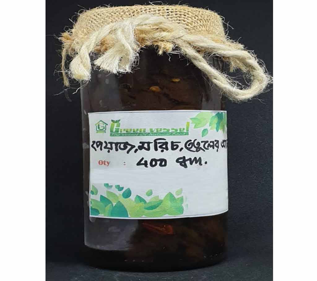 Green Onion,Chilli and Tamarind মিষ্টি আঁচার -400gm BD বাংলাদেশ - 1010222