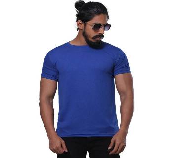 Half Sleeve Solid Color T Shirt For Men 