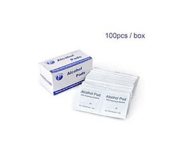 অ্যান্টিসেপটিক অ্যালকোহল প্যাড - 100 pcs
