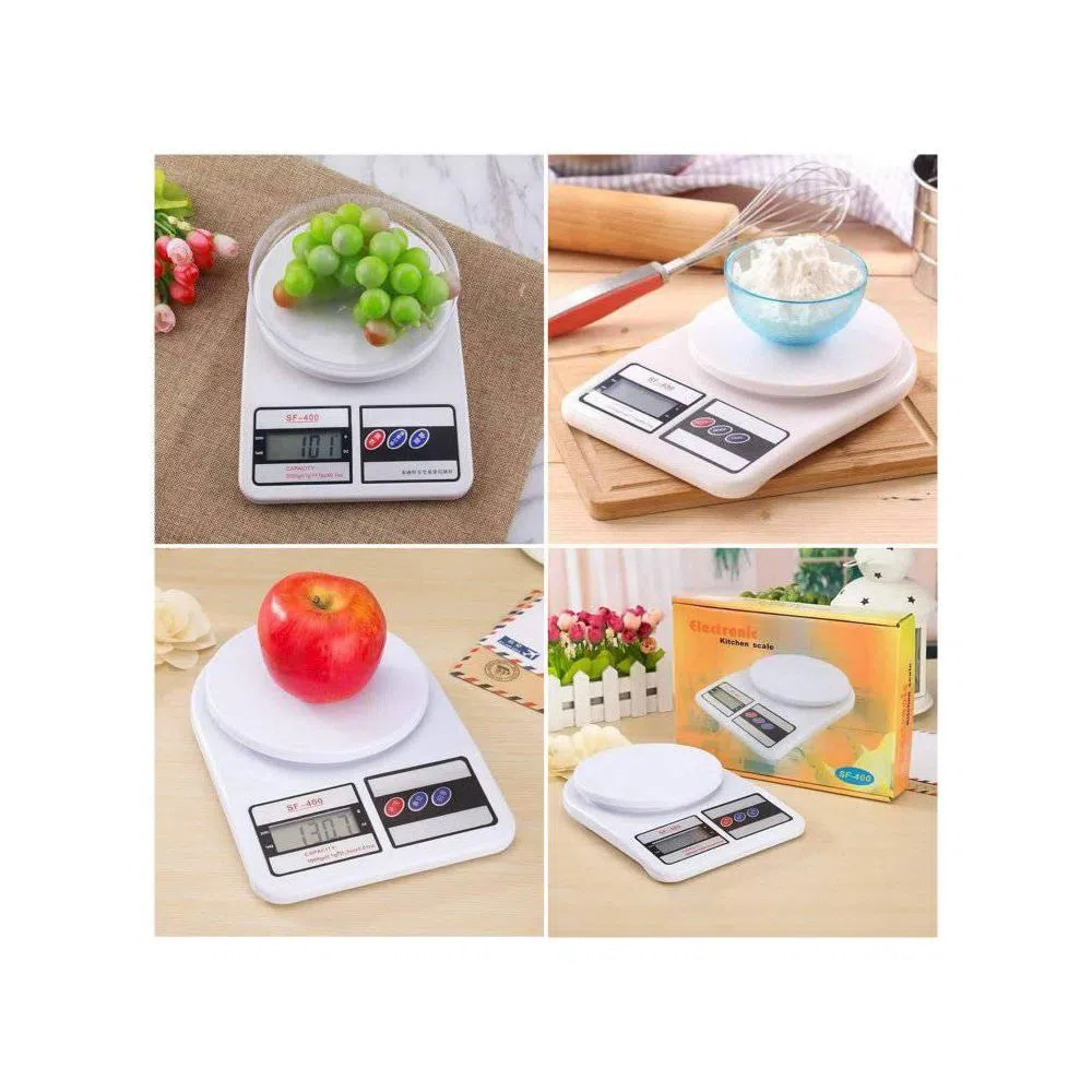 Electronic Scale Digital LCD Kitchen Scale - Measure Tools & Weight Machine (10kg-1g)