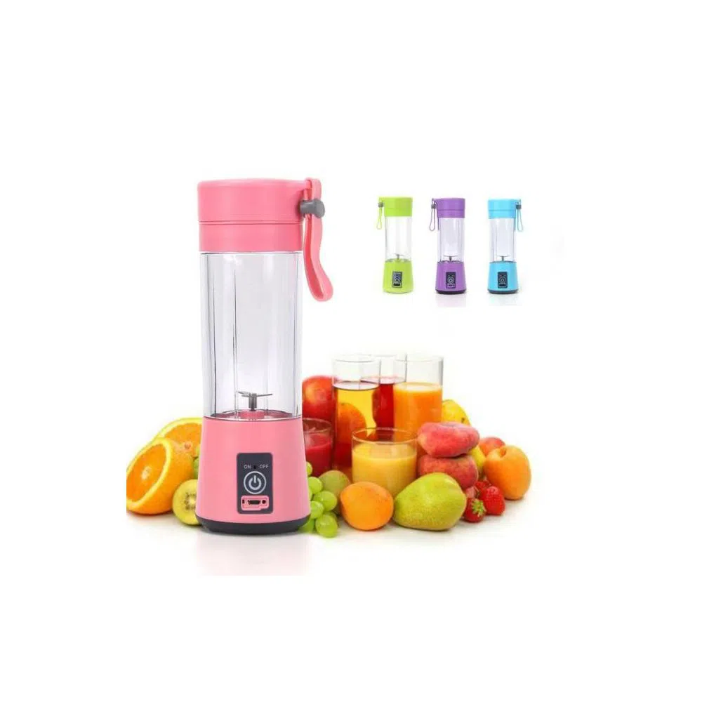 Portable USB Electric Smart Home Fruit Juicer Vegetable Juice Maker Blender Rechargeable Cup With Charging Cable