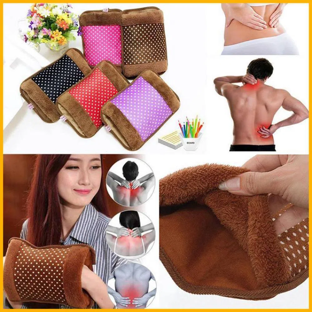 Electric Hot Water Bag pain remover - Multicolour