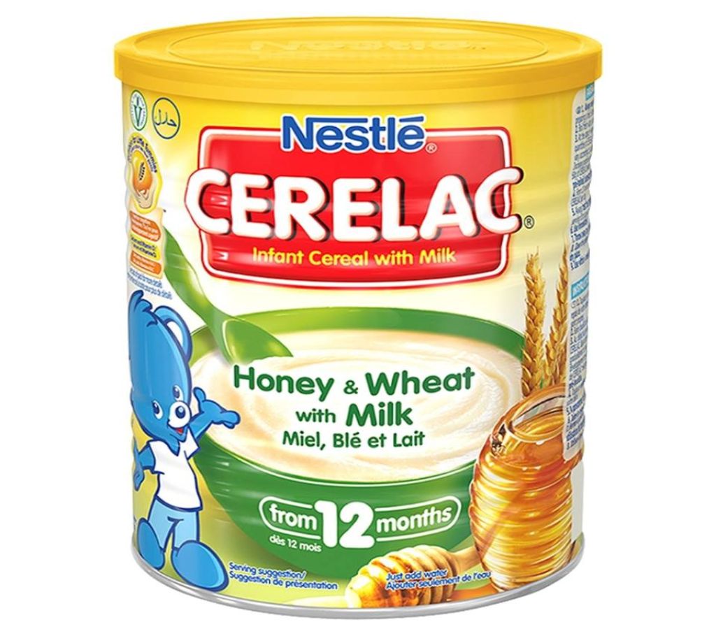 Nestlé Cerelac হানি ও হুয়াইট উইথ মিল্ক (12 months +) Tin 1 kg uk বাংলাদেশ - 1014349