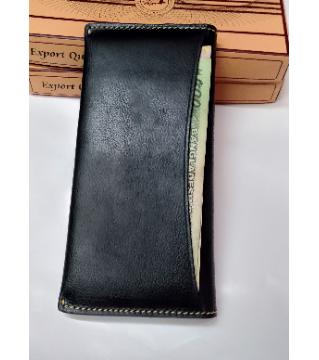   leather long wallet