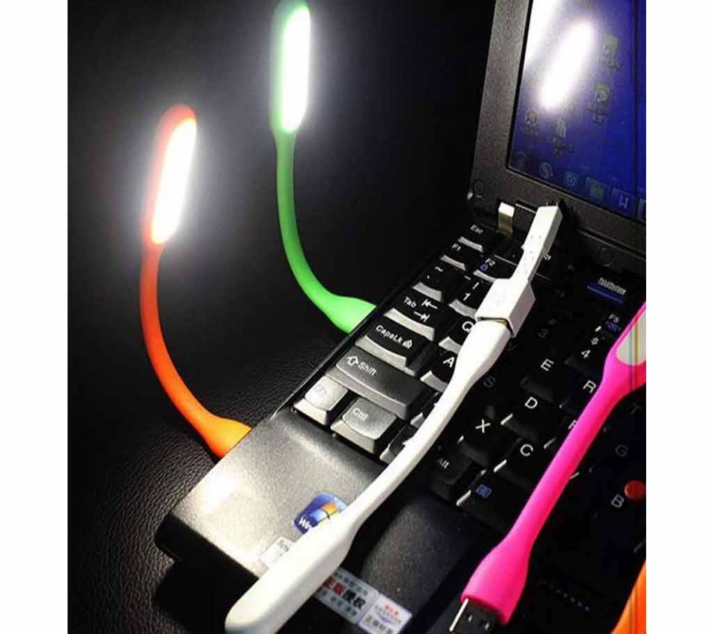 Multi Color flexible portable charging mini usb led ল্যাম্প রিডিং নাইট লাইট বাংলাদেশ - 1094658