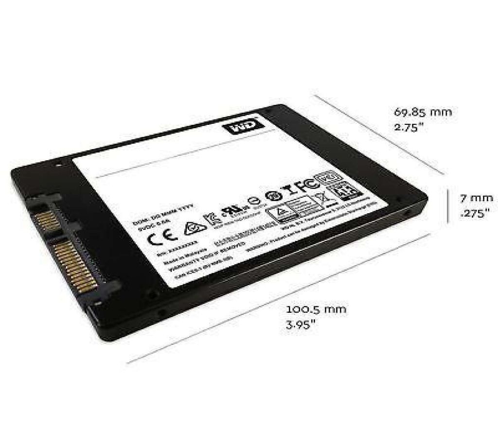 SSD Western Digital Green 120GB 2.5 Inch ইন্টার্নাল সলিড স্টেট ড্রাইভ বাংলাদেশ - 1088756