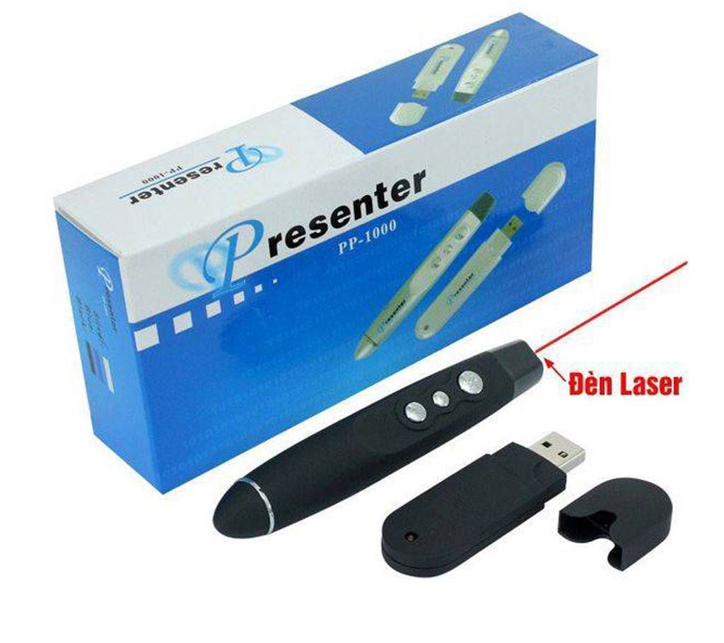 Presenter pp-1000 USB ওয়্যারলেস লেজার প্রেজেন্টার বাংলাদেশ - 1040168