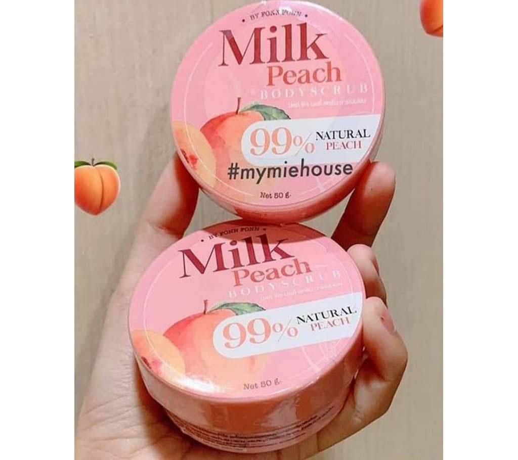 Milk Peach বডি স্ক্র্যাব-60gm-Thailand বাংলাদেশ - 1125369