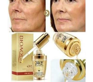 BIOAQUA 24K Gold Skin Care Facial Serum-30ml-China 