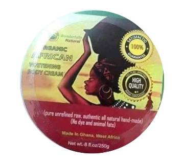 Organic African Body Cream-250gm-Africa 