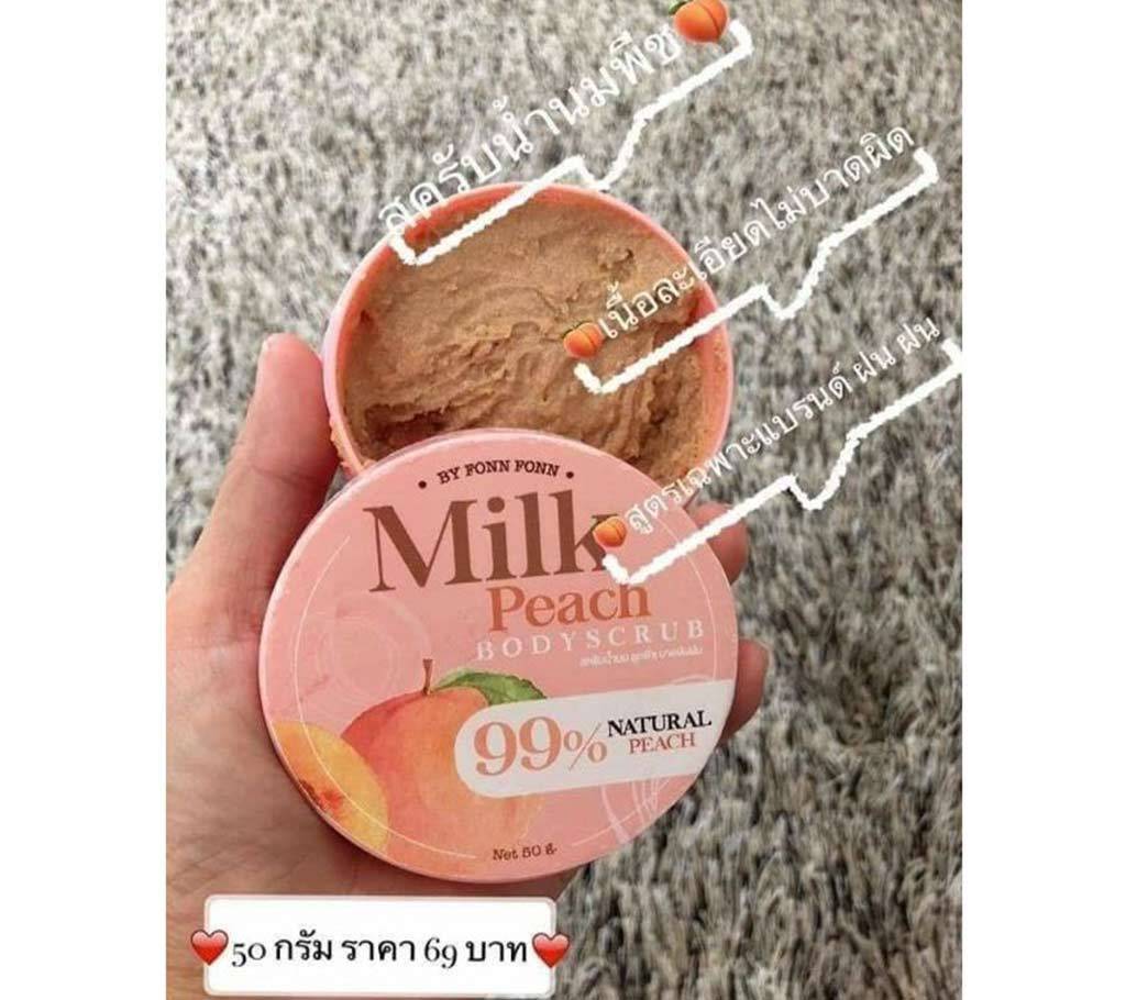 Milk Peach বডি স্ক্রাব 50 gm Thailand বাংলাদেশ - 1025145