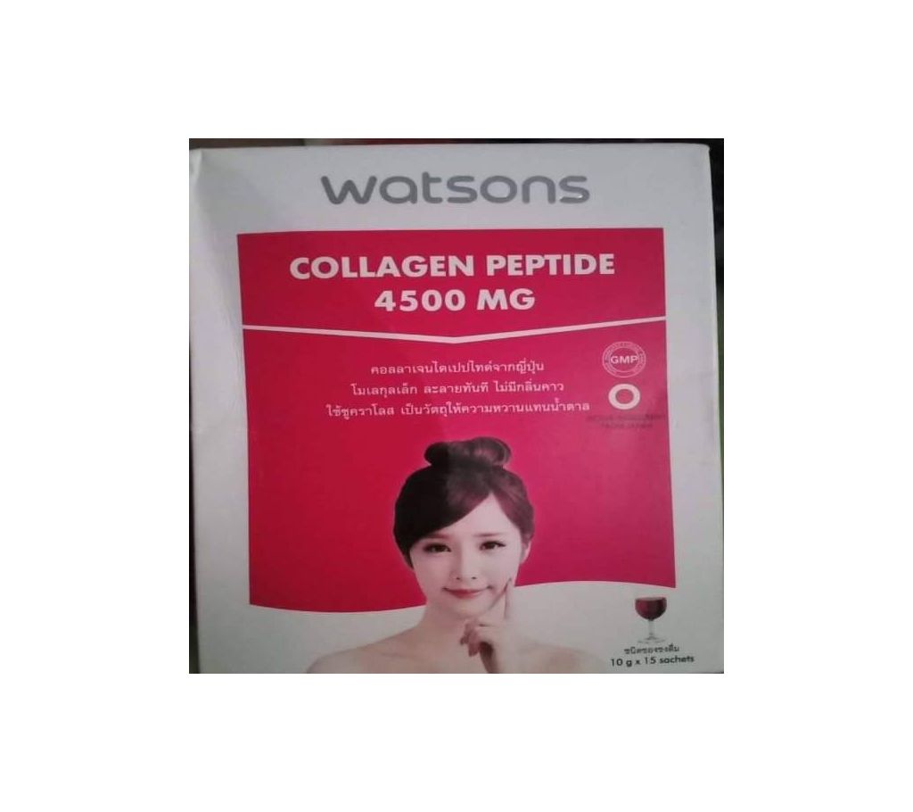 Watsons Collagen peptide 4500mg ড্রিংকিং জুস 15 packs Thailand বাংলাদেশ - 1026687