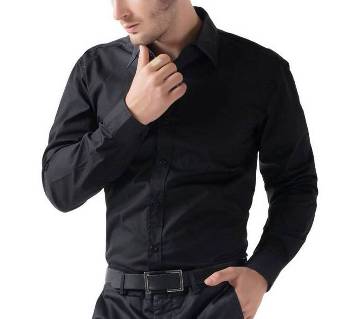 Black Formal Shirt for Men