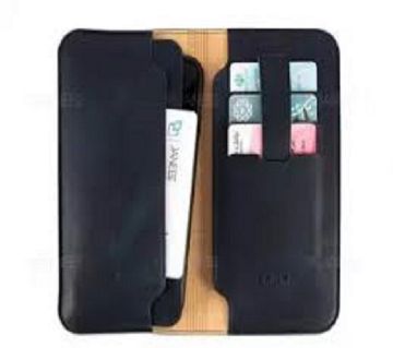 Zhuse X Series Leather Wallet Bag for Mobile/Card Holder