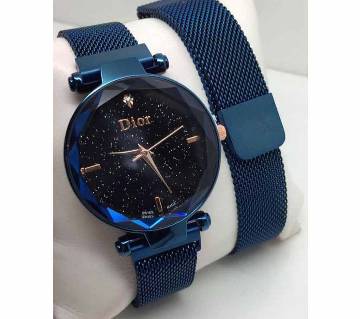 Magnet Chain Watch For Girls Best Wrist Watch Gift(Box Free)
