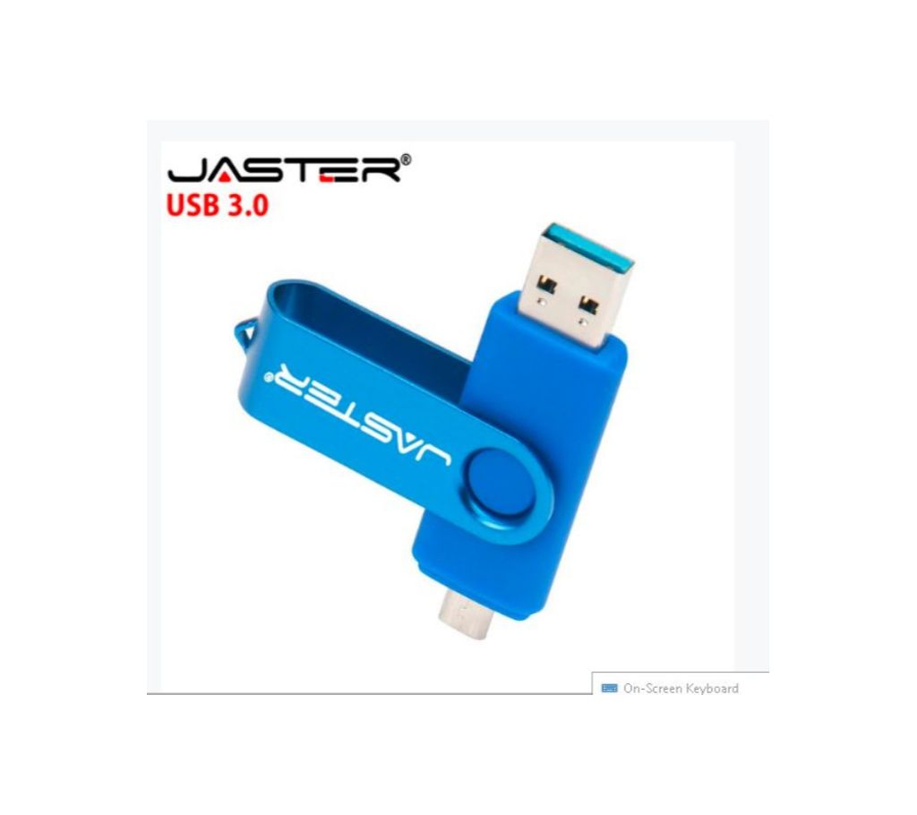 JASTER 2.0 Micro USB OTG USB Flash Drive 64 GB  পেন ড্রাইভ বাংলাদেশ - 1135131