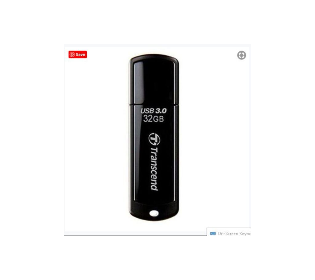 JetFlash 700 – USB 3.0  পেন ড্রাইভ  – 32GB – Black বাংলাদেশ - 1135142