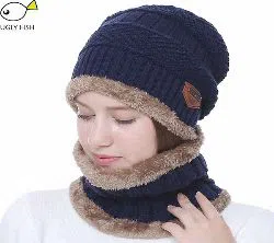 Winter Hat And Neck Warmer For Men & Woman