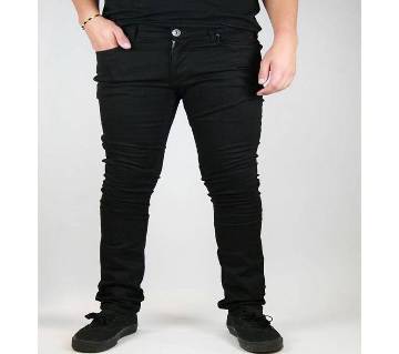 Black Stretch Jeans Pant For Men
