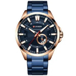 CURREN 8372 Business Quartz Watch for Men Watch Stainless Steel Wristwatch Waterproof