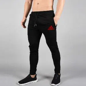 Black Color Adidas Mens Trouser-Copy