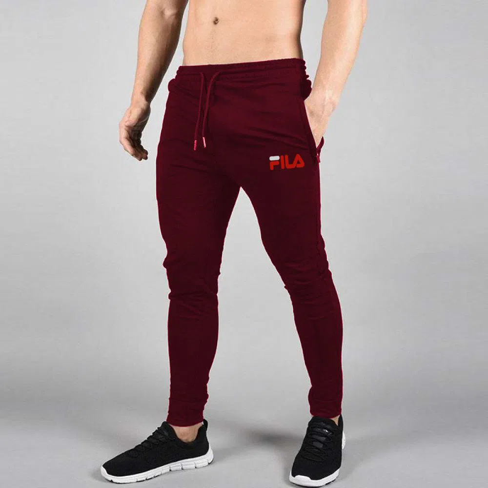 Maroon color Fila Mens Trouser -Copy