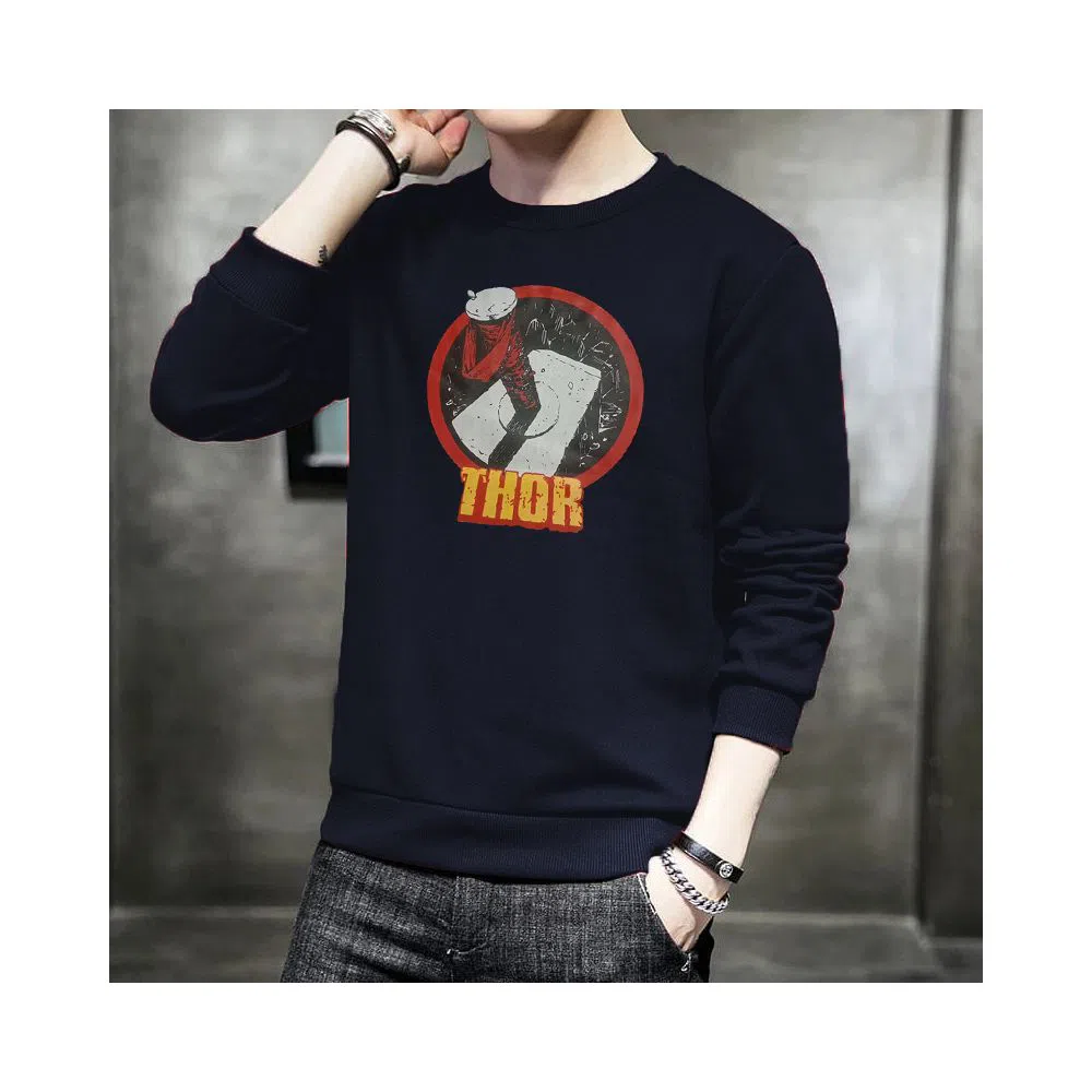 Navy Blue Thor Sweatshirt for Men