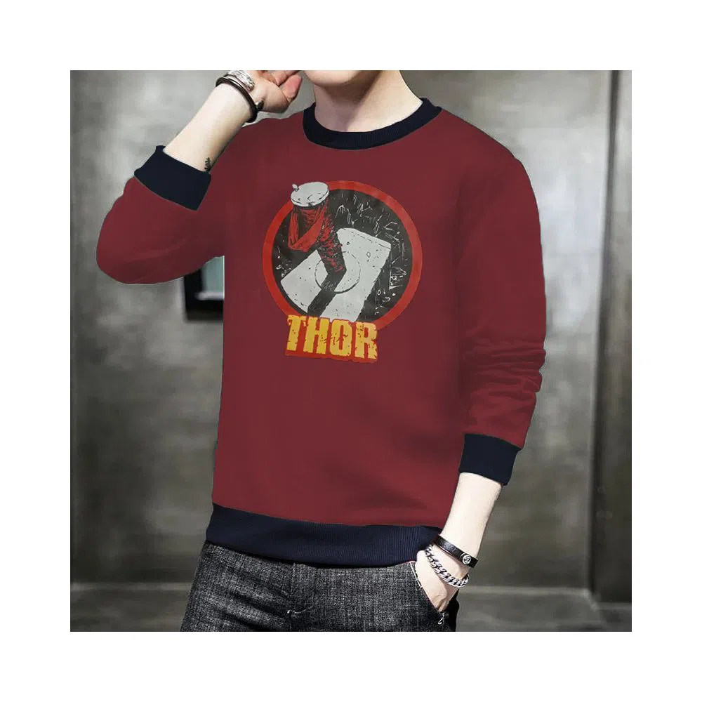 Red color Thor Sweatshirt for Men